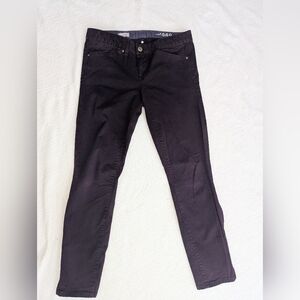 GAP 1969 Women's Purple Skinny Jeans With Ankle Zipper